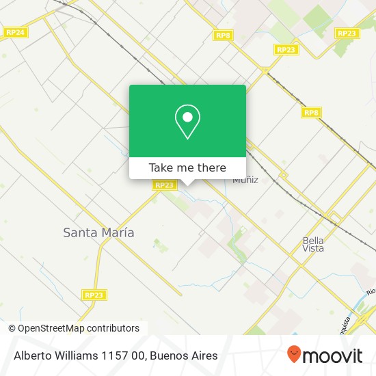 Alberto Williams 1157 00 map