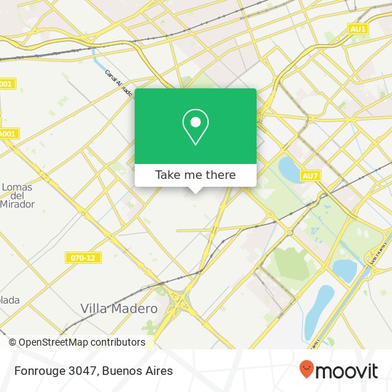 Fonrouge 3047 map