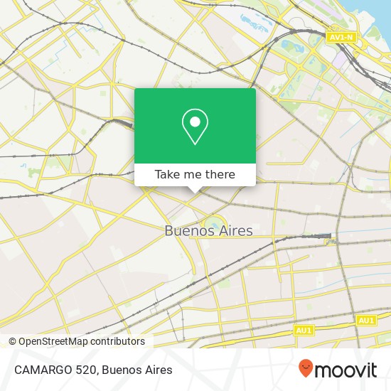 CAMARGO 520 map