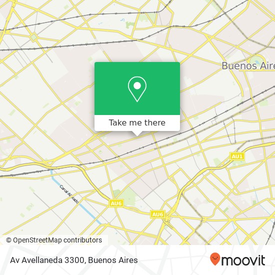 Av  Avellaneda 3300 map