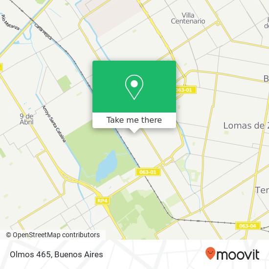 Mapa de Olmos 465