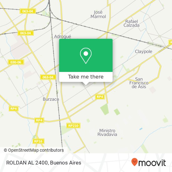 ROLDAN AL 2400 map