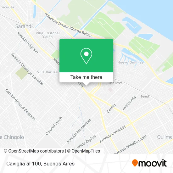 Mapa de Caviglia al 100