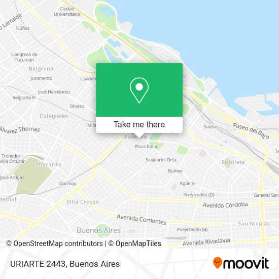 URIARTE 2443 map