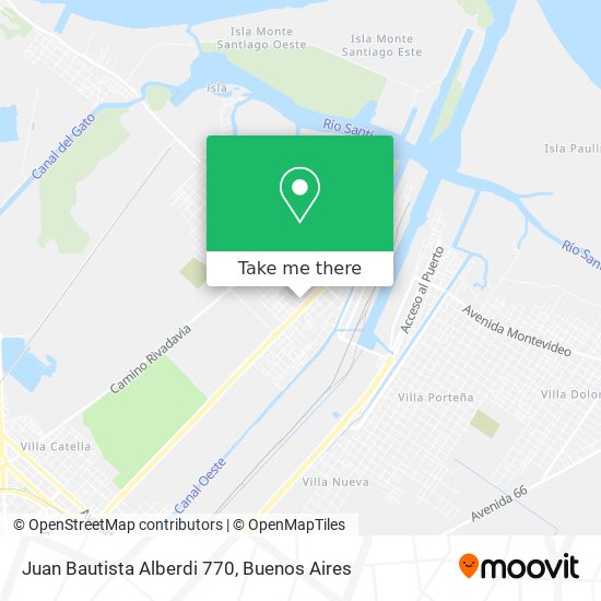 Mapa de Juan Bautista Alberdi 770