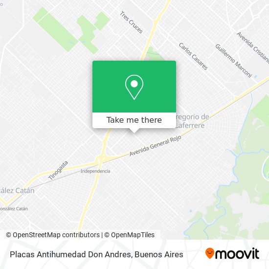 Placas Antihumedad Don Andres map
