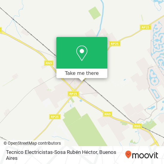 Tecnico Electricistas-Sosa Rubén Héctor map