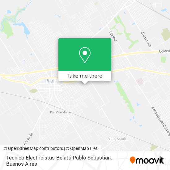 Tecnico Electricistas-Belatti Pablo Sebastián map