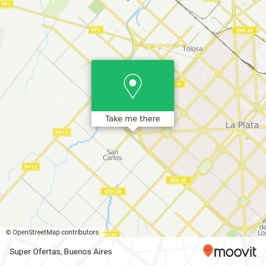 Super Ofertas map