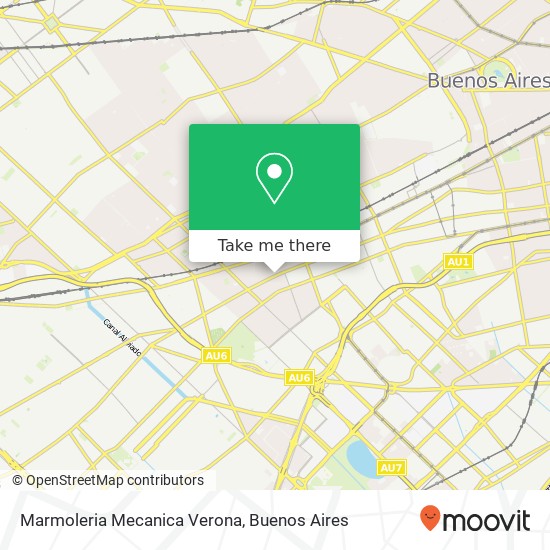 Marmoleria Mecanica Verona map