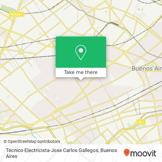 Técnico Electricista-Jose Carlos Gallegos map