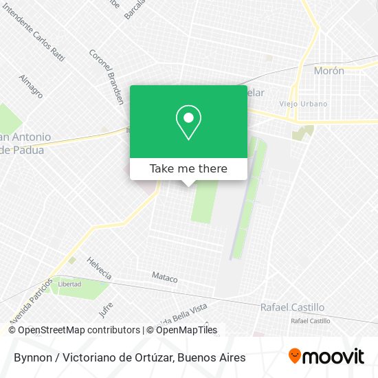 Bynnon / Victoriano de Ortúzar map