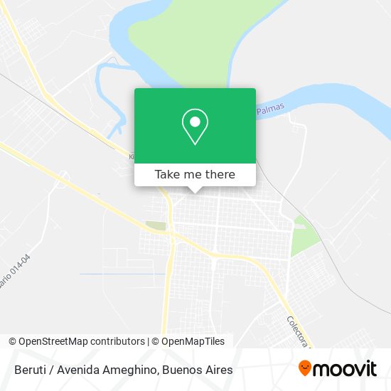 Beruti / Avenida Ameghino map