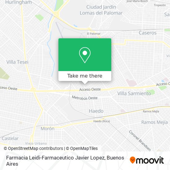 Farmacia Leidi-Farmaceutico Javier Lopez map