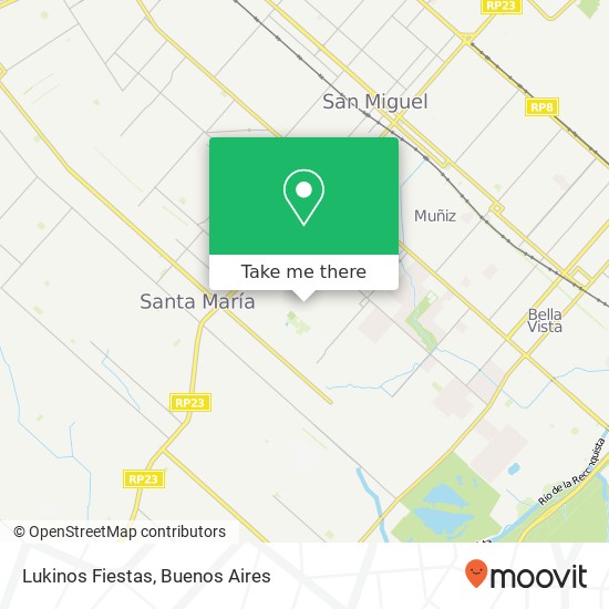 Lukinos Fiestas map