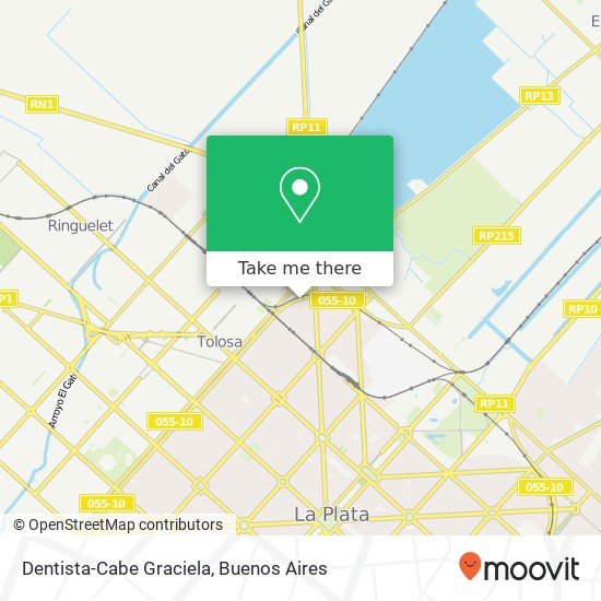 Dentista-Cabe Graciela map