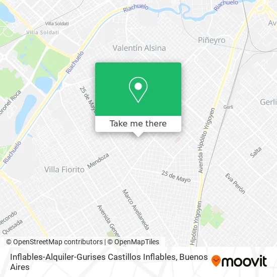 Inflables-Alquiler-Gurises Castillos Inflables map