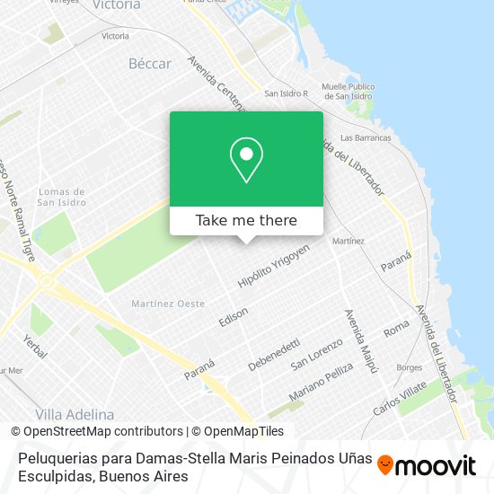Peluquerias para Damas-Stella Maris Peinados Uñas Esculpidas map