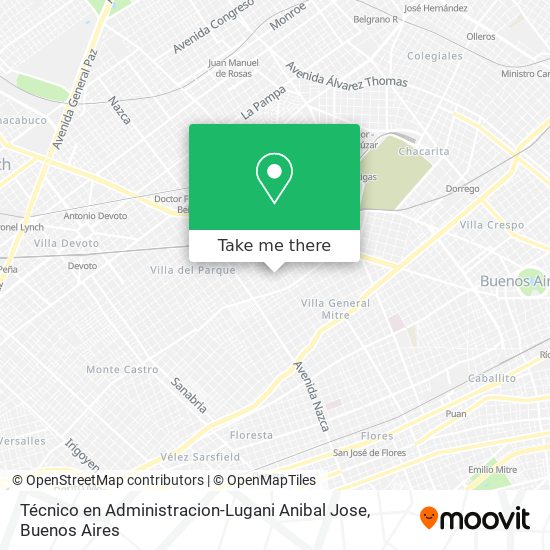 Mapa de Técnico en Administracion-Lugani Anibal Jose