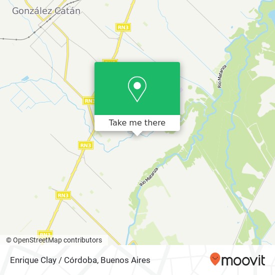 Enrique Clay / Córdoba map