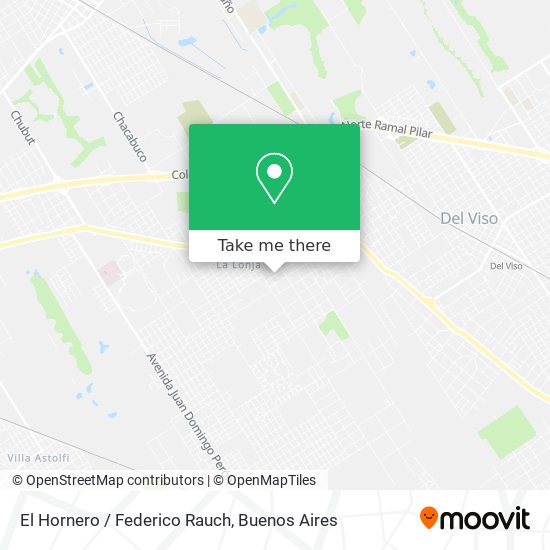 El Hornero / Federico Rauch map