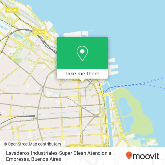 Lavaderos Industriales-Super Clean Atencion a Empresas map