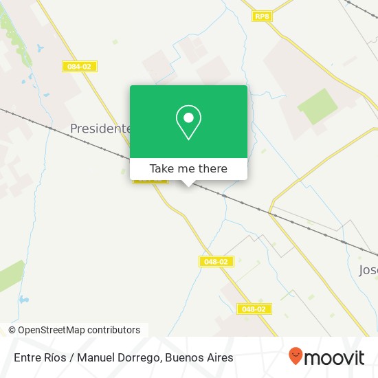 Entre Ríos / Manuel Dorrego map
