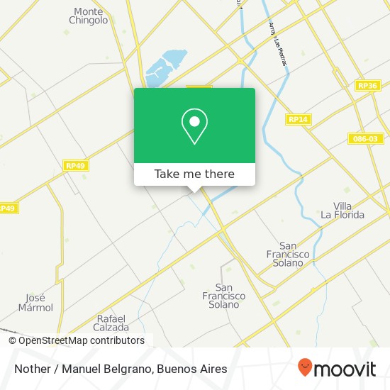 Nother / Manuel Belgrano map
