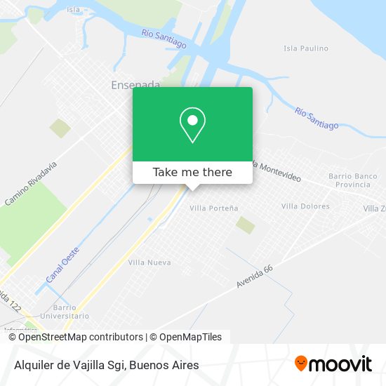 Alquiler de Vajilla Sgi map