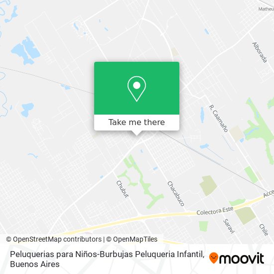 Mapa de Peluquerias para Niños-Burbujas Peluqueria Infantil