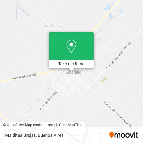 Mapa de Malditas Brujas