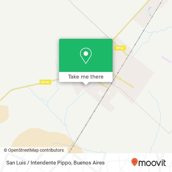 San Luis / Intendente Pippo map