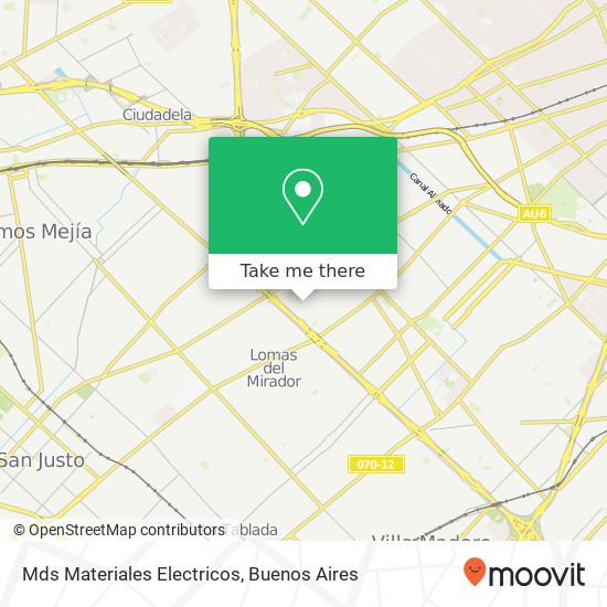 Mds Materiales Electricos map