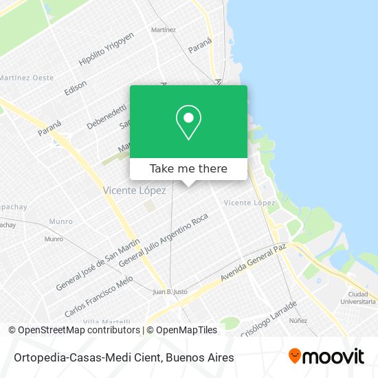 Ortopedia-Casas-Medi Cient map