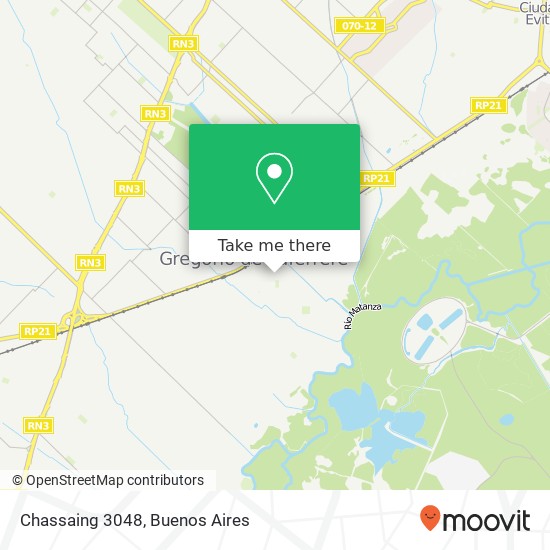 Mapa de Chassaing 3048