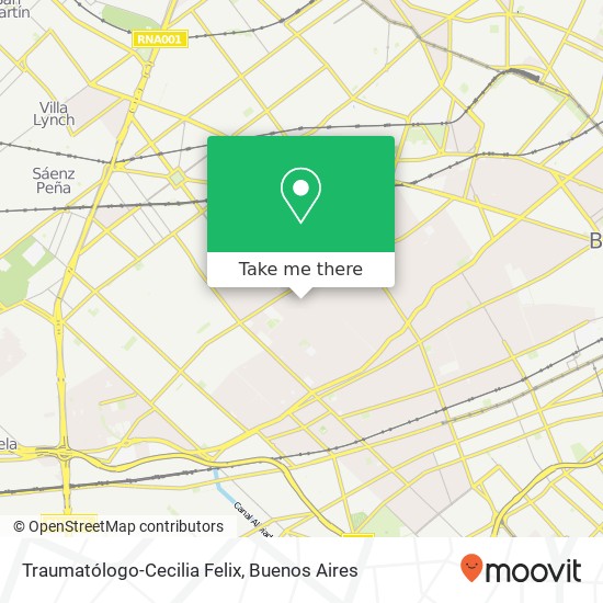 Traumatólogo-Cecilia Felix map