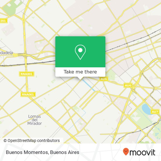 Buenos Momentos map