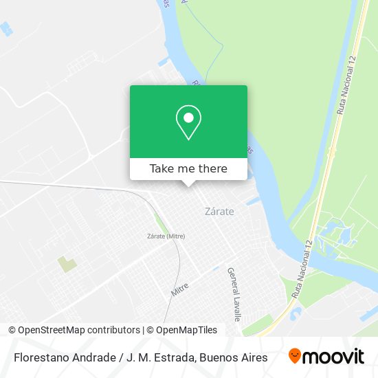 Florestano Andrade / J. M. Estrada map