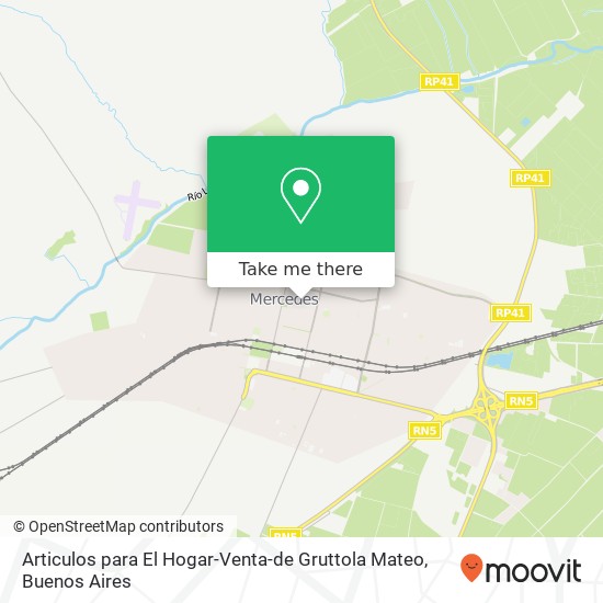 Articulos para El Hogar-Venta-de Gruttola Mateo map