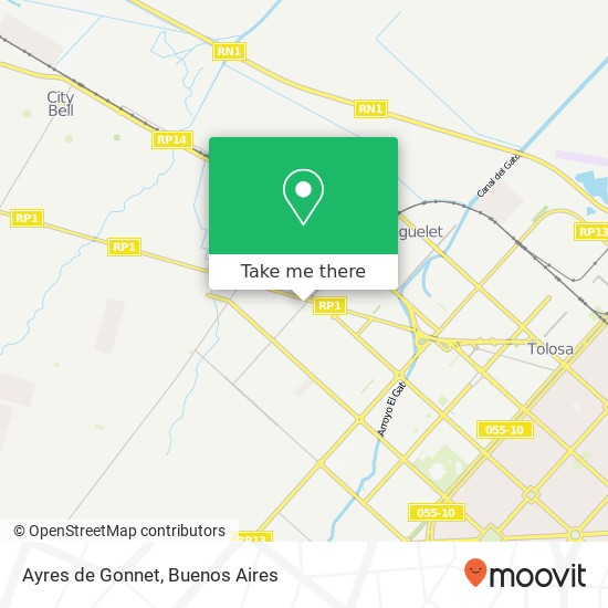 Mapa de Ayres de Gonnet