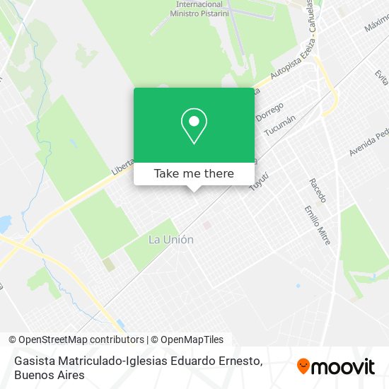 Gasista Matriculado-Iglesias Eduardo Ernesto map