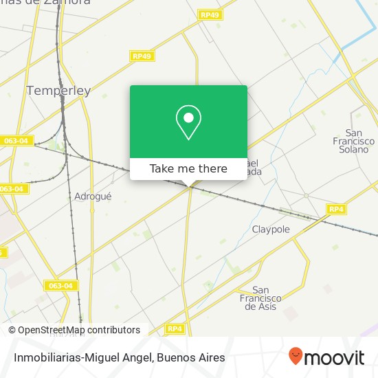 Inmobiliarias-Miguel Angel map