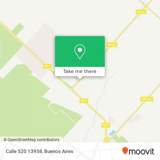 Calle 520 13958 map