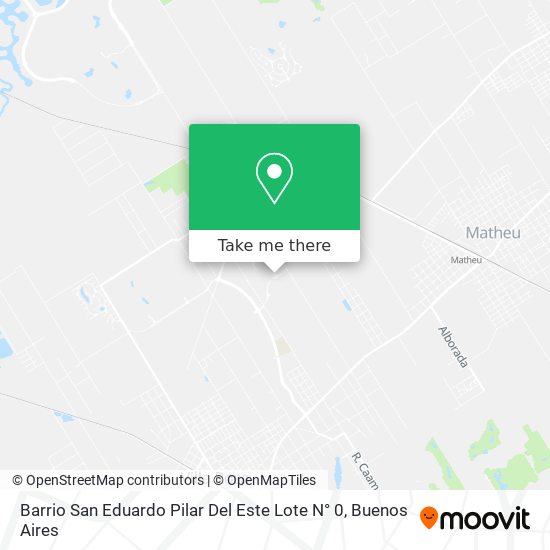 Barrio San Eduardo  Pilar Del Este Lote   N° 0 map