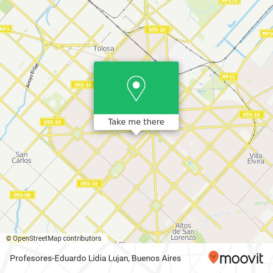 Mapa de Profesores-Eduardo Lidia Lujan