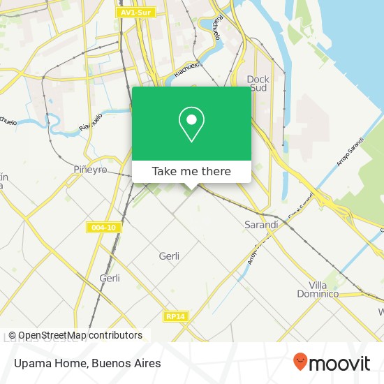 Upama Home map