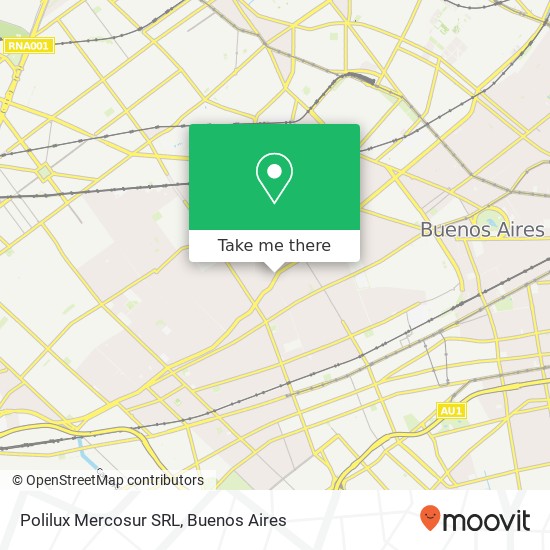 Polilux Mercosur SRL map