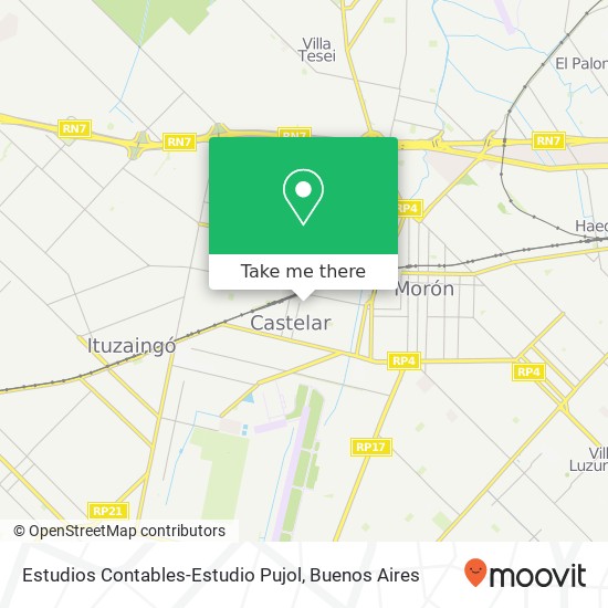 Estudios Contables-Estudio Pujol map