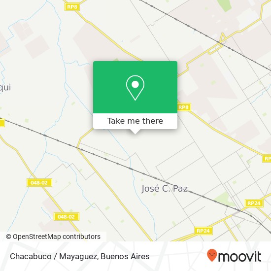 Mapa de Chacabuco / Mayaguez