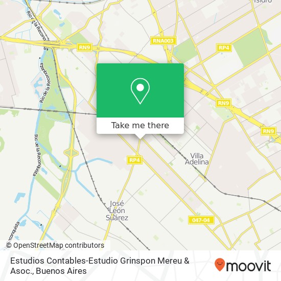 Estudios Contables-Estudio Grinspon Mereu & Asoc. map